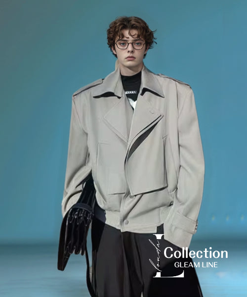 Double Front Epaulette Jacket